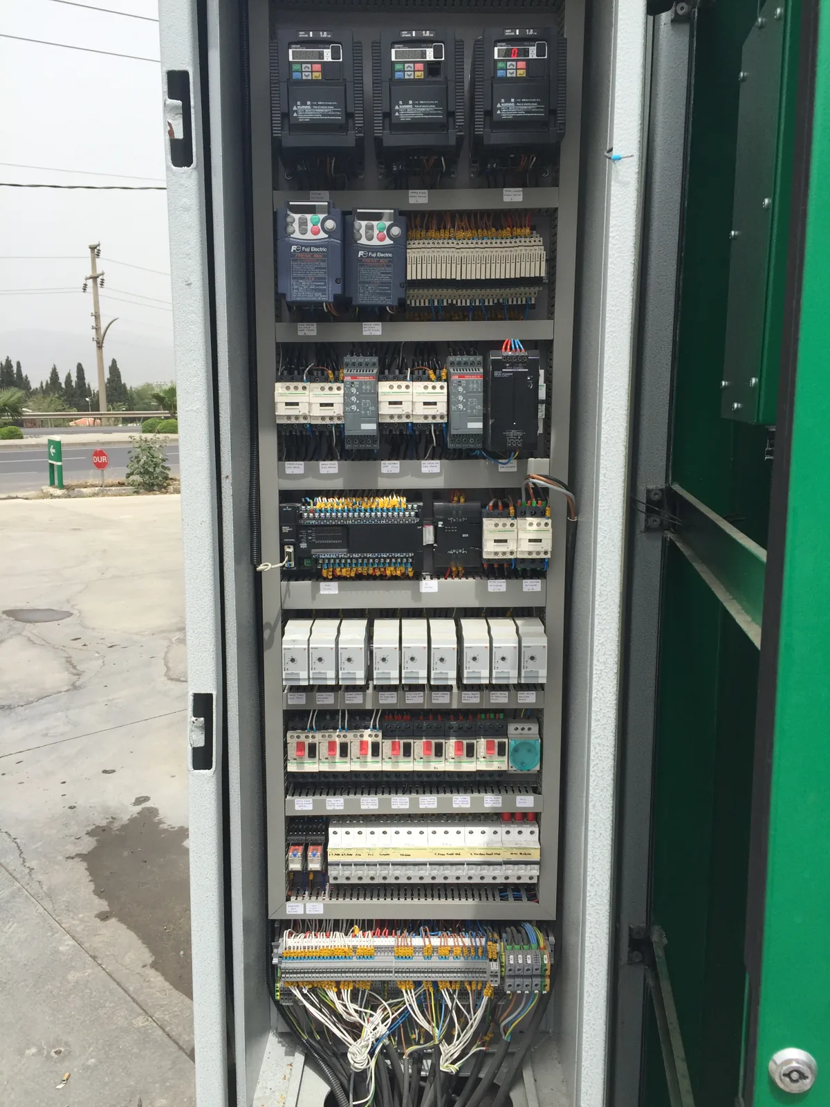 Open Ephesus control cabinet