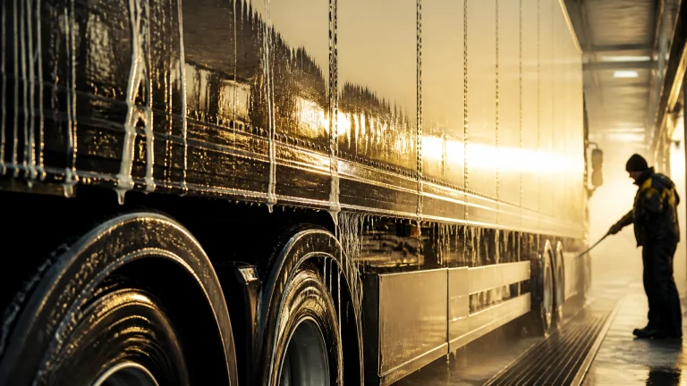 Trailer wash: what an automatic bay can handle